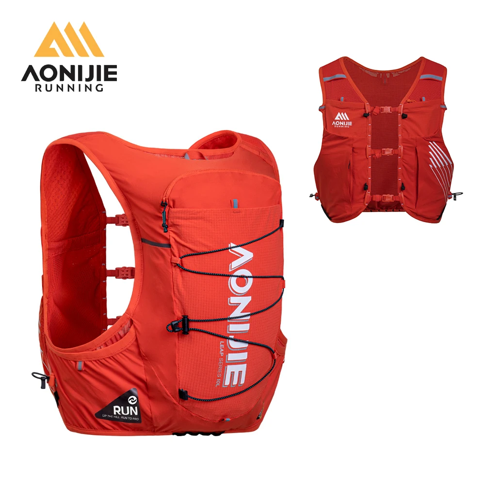 

AONIJIE C9116 Unisex 10L Large Capacity Adjustable Hydration Vest with Phone Pocket for Hiking, Cycling, Camping Race Marath