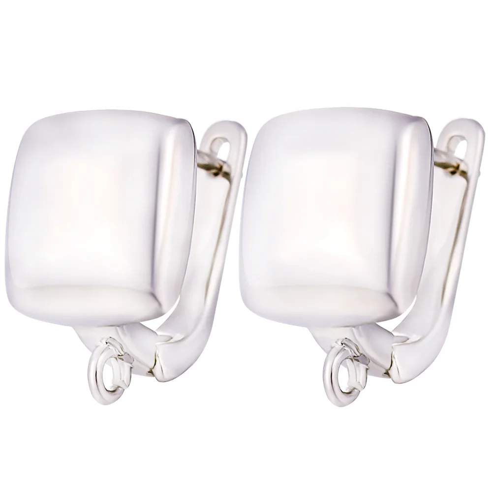 Juya-pendientes de alambre Chapado en plata hechos a mano Shvenzy, ganchos para pendientes, accesorios para manualidades, costura, colgantes, fabricación de pendientes