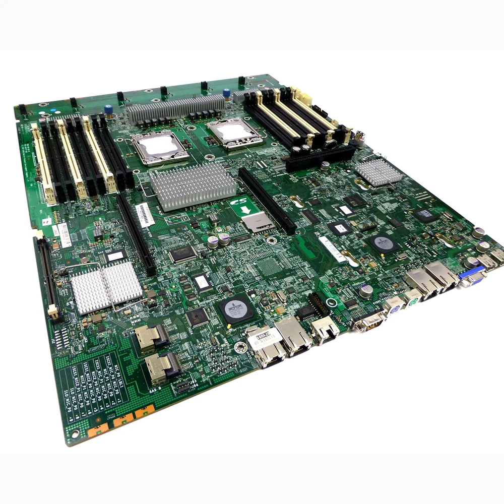 Para HP DL380 G6 451277 -001 496069 -001 451277 -002 Placa-mãe LGA1366