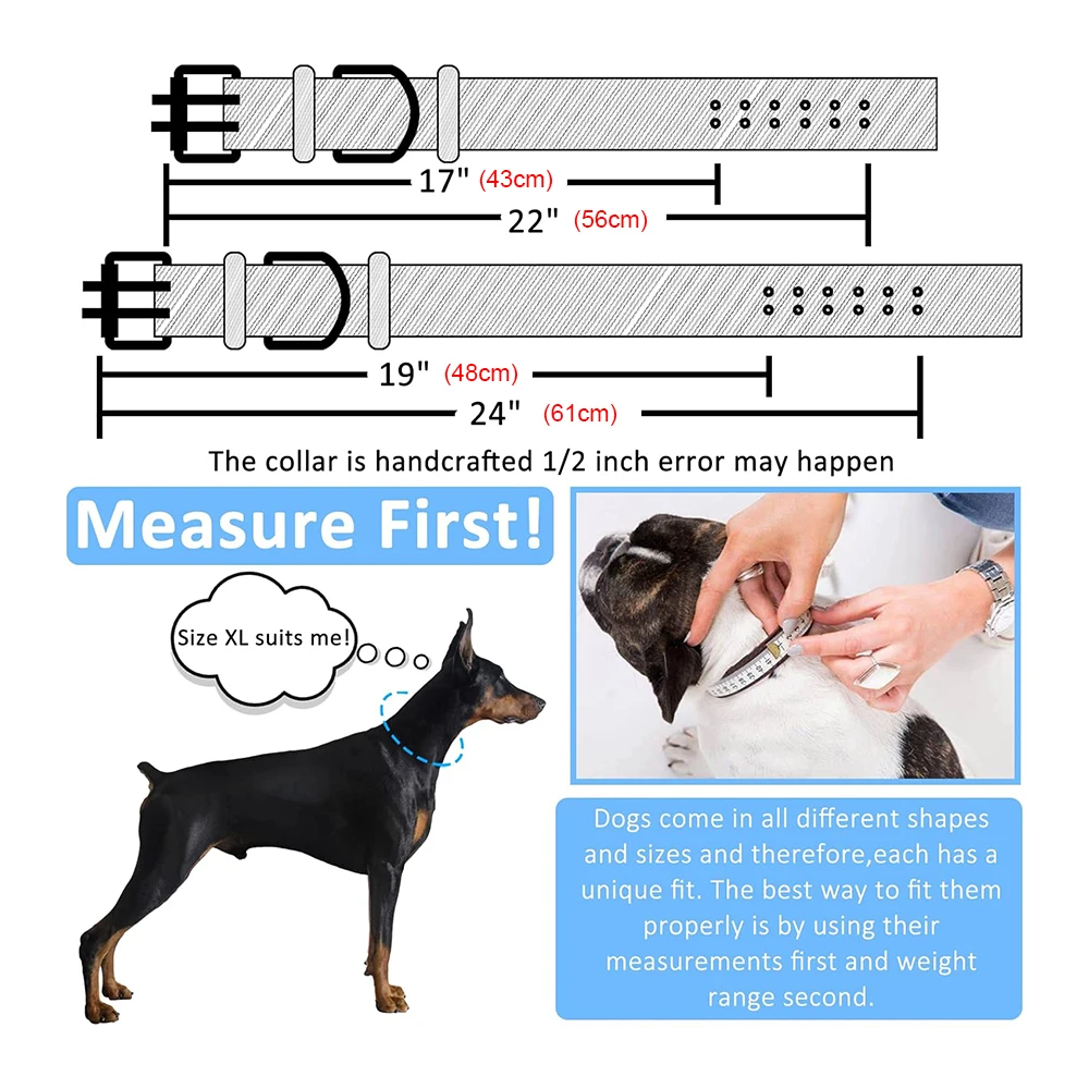 Military Adjustable Dog Collar with Heavy Duty Metal D Ring Buckle for Large Dogs 1.5\'\' Wide Nylon Tactical Dog Collar 2 Sizes