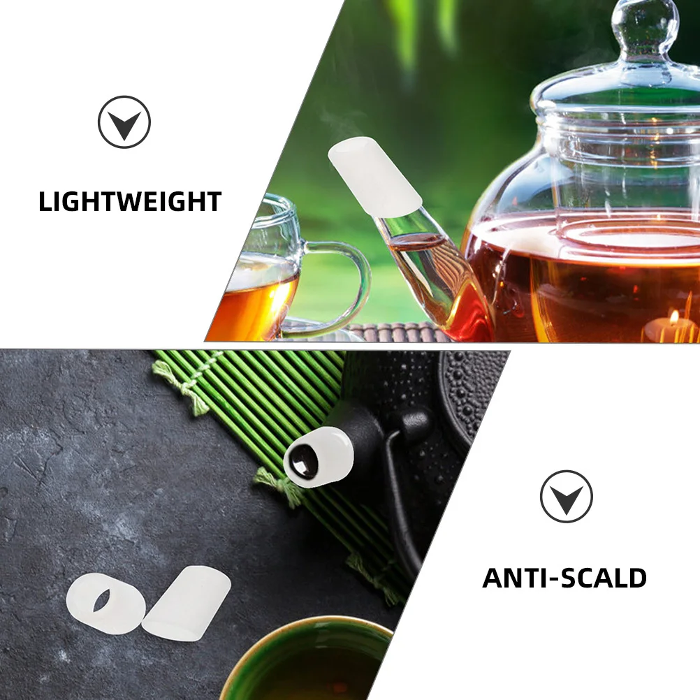 

12Pcs Tea Pot Spout Covers Silicone Leak Proof Heat Resistant Protective Kettle Spout Covers Multifunctional Teapot