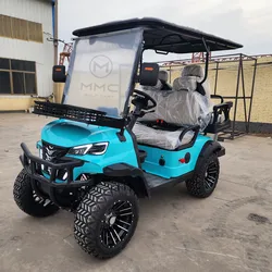 Wholesale Custom 6 Seat New Model Comfortable Folding Club Sightseeing Car 48/60/72V Off-road Electric Golf Carts