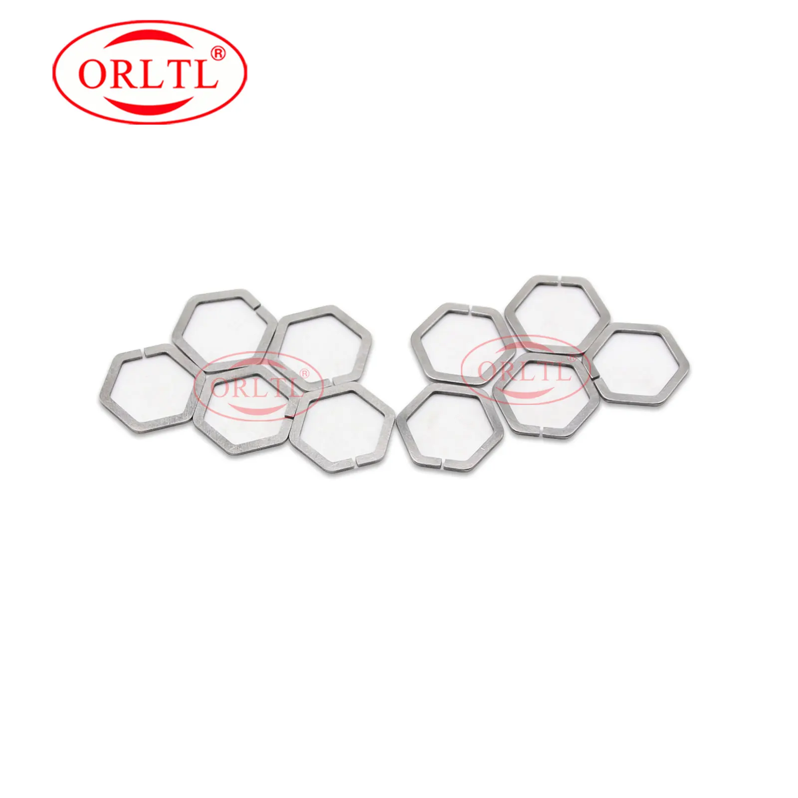 ORLTL Piezo B61 B60 Shims 50pcs for Siemens Injector Gaskets Size 0.970-1.06mm Injector Nozzle Adjust Washer Accuracy 0.005mm