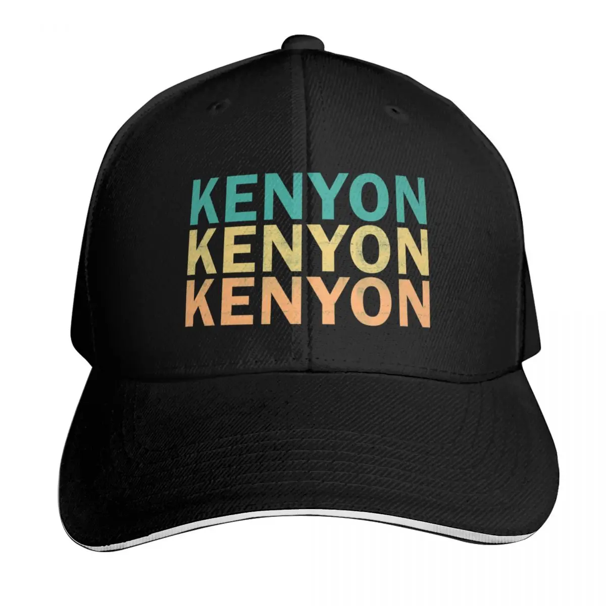 

Kenyon Name T Shirt - Kenyon Vintage Retro Kenyon Name Gift Item Tee Baseball Cap Hat Man For The Sun Women's Men's