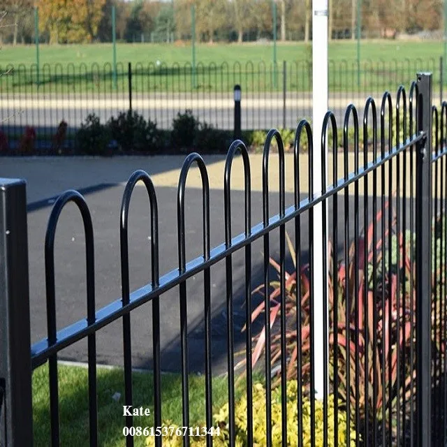 1m width Hot Factory Directly Sale Powder Coated Top Loop Aluminum Gate Powder Coating Fencing Gates