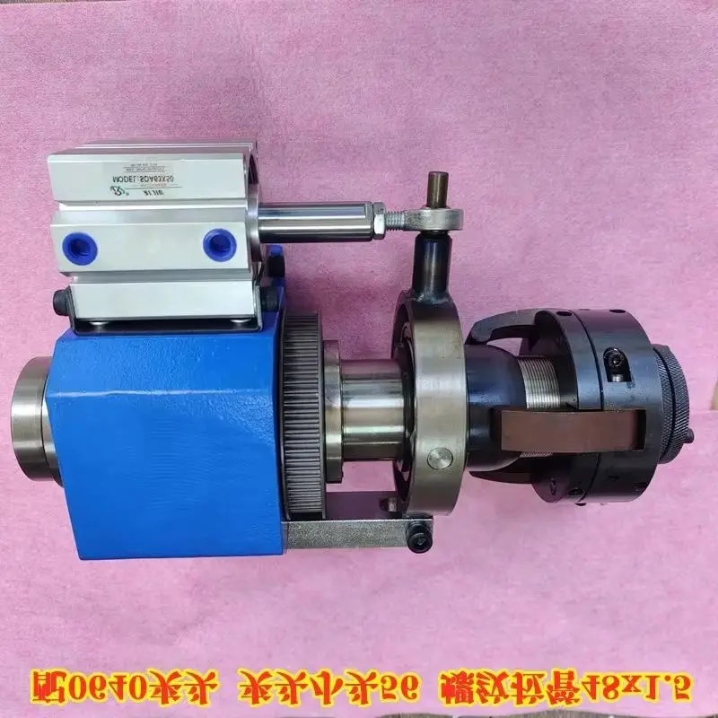 

Pneumatic Chuck Seat 640 Spring Spindle Quick Clamp Rotary Machine Tool Head for Small Machines - Precision Engineering Tool