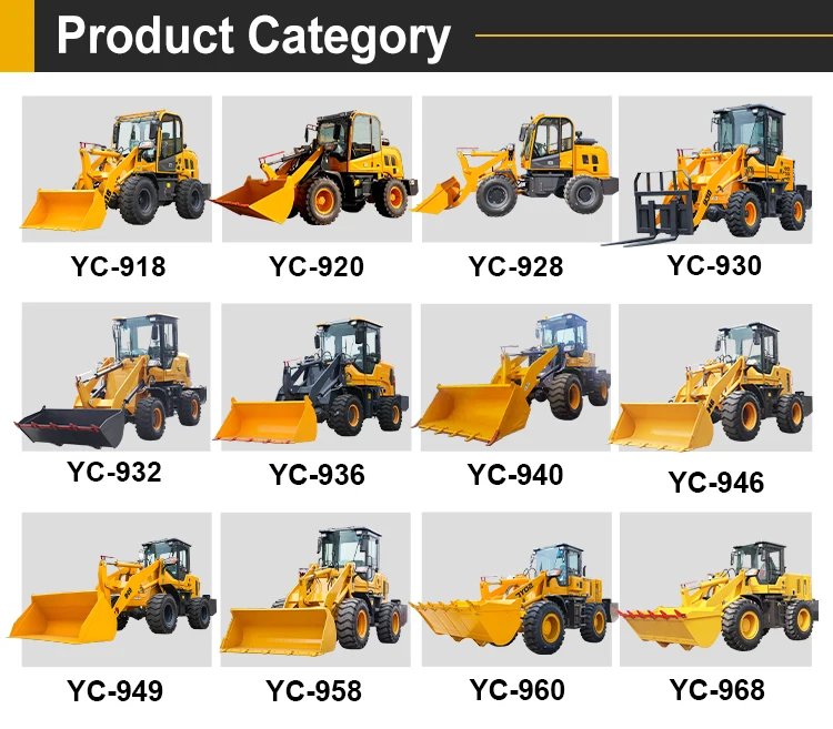 Radlader Frontlader Diesel-Baumaschine für Baustellen und Landwirtschaft Materialhandhabungsmaschine – Detail 5