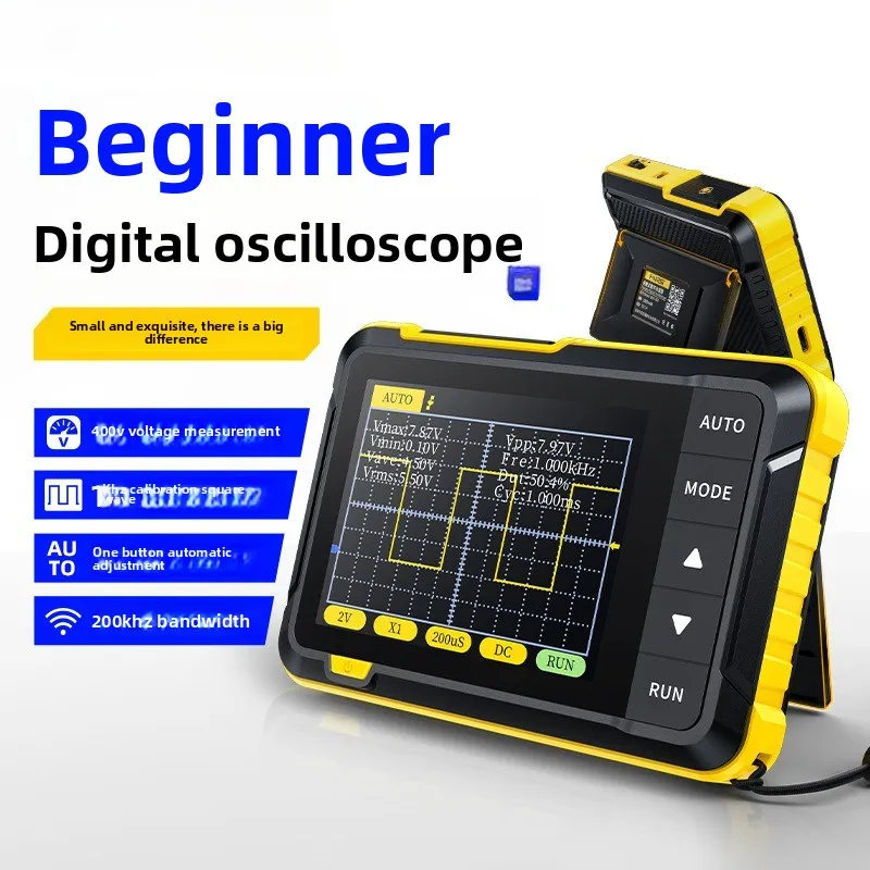 

Ручной небольшой осциллограф 152, портативный цифровой осциллограф для преподавания и обслуживания начинающих
