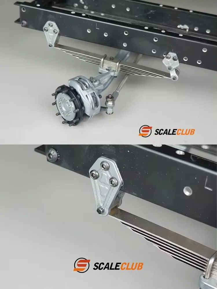 Scaleclub RC 1/14 LKW Vorderachse Hebebolzen Aufhängungsbolzen GBE-TY-1 für Tamiya 1 14 RC Traktor LKW Teile RC Zubehör – Detail 11