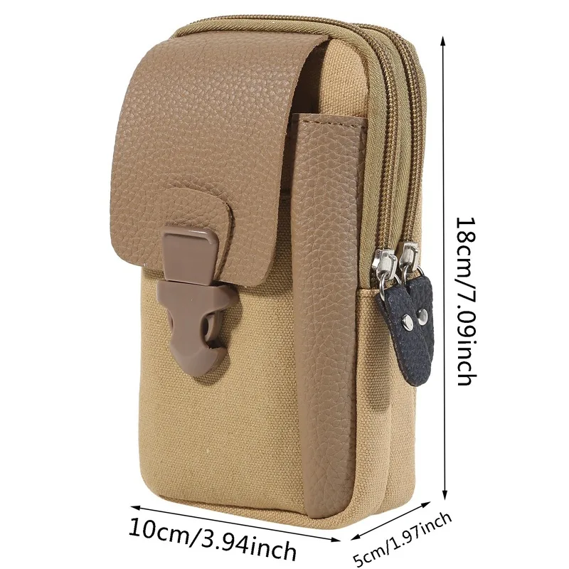 New Men Waist Pack Bum Bag Pouch Waterproof Belt Waist Packs Molle Nylon Mobile Phone Wallet Travel Tool Waist Bag  ﻿