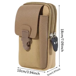 New Men Waist Pack Bum Bag Pouch Waterproof Belt Waist Packs Molle Nylon Mobile Phone Wallet Travel Tool Waist Bag  ﻿