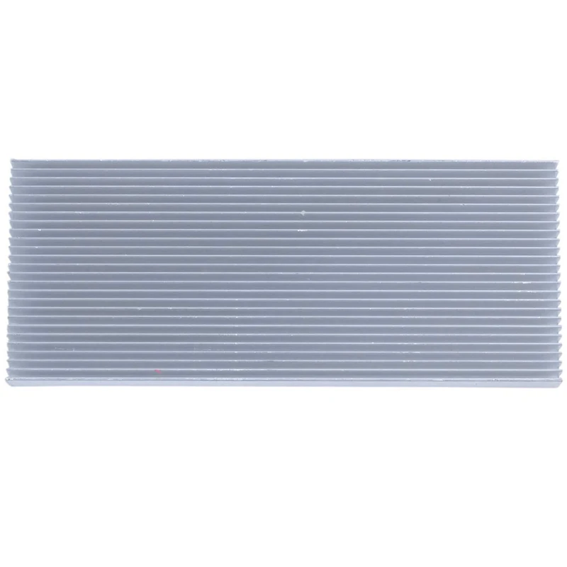 Dissipador de calor de alumínio FULL-5X para transistor amplificador LED de alta potência 100X41x8mm