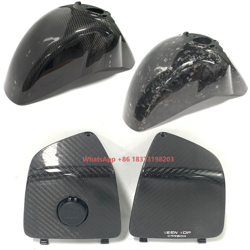 Front Mudguard for Vespa GTS300 Carbon Fiber Front Mudguard Fender Motorcycle Spare Parts Front Mudguard 2019 2020 2021 2022
