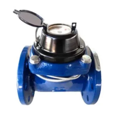 Large diameter detachable anti-clogging smart water meter farmland irrigation flange water meter