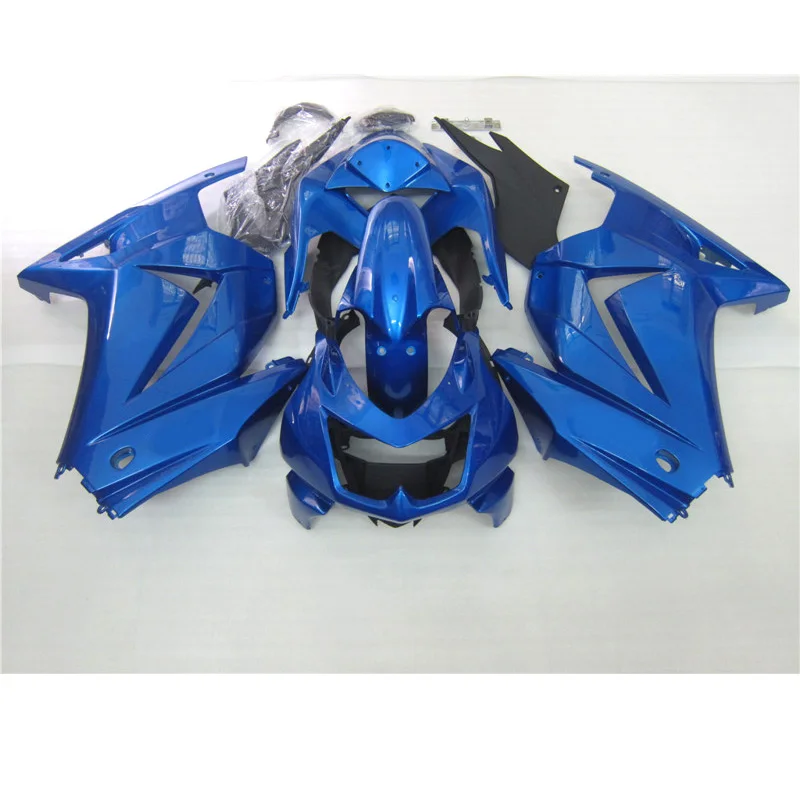 

Спортивный пластиковый мотоцикл для Kawasaki Ninja 250R, комплект обтекателей 2008-2014, синий, черный, комплект 250r 08 09 11 12-14 ZM78