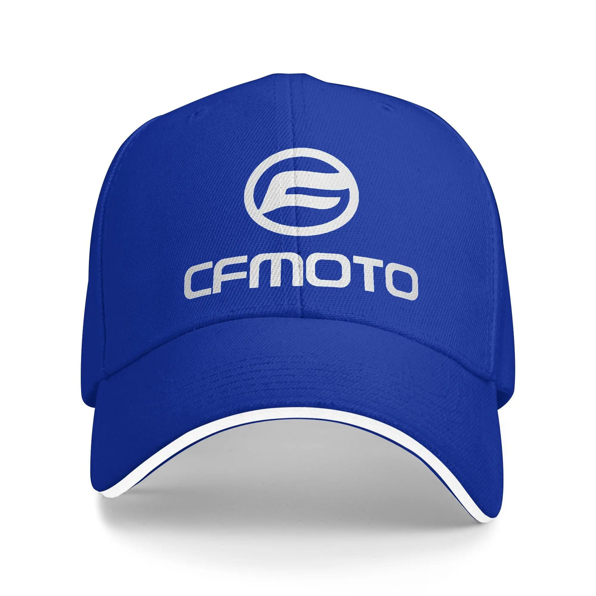 

CFMoto мотоциклетные бейсболки с логотипом в стиле хип-хоп, сэндвич-кепка для мужчин и женщин, регулируемая шляпа для папы на открытом воздухе