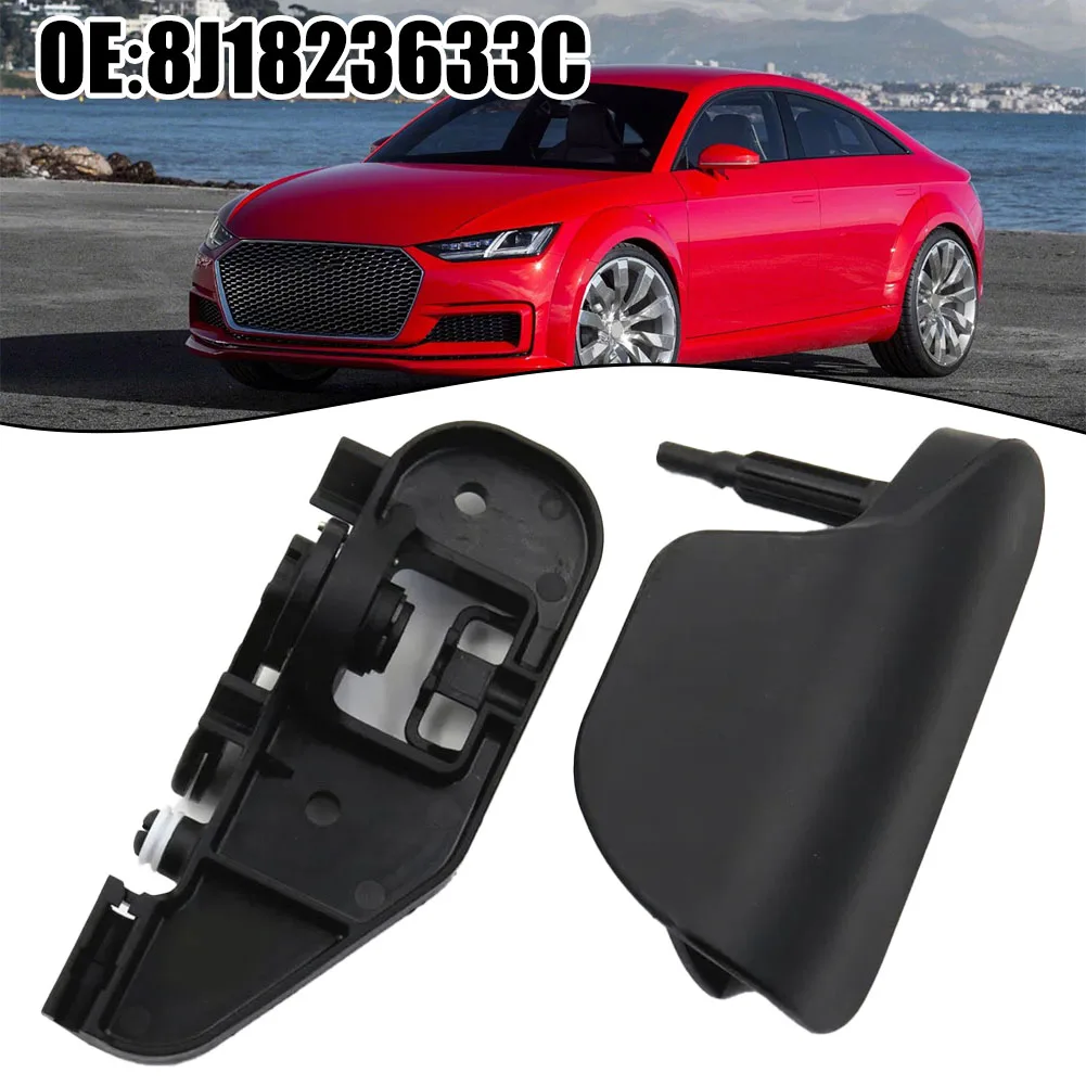 

Car Hood Bonnet Release Lever Handle Cover LHD And Release Bracket 8J2823533C 4PK Car Styling For A-udi TT Coupe 2006-2015