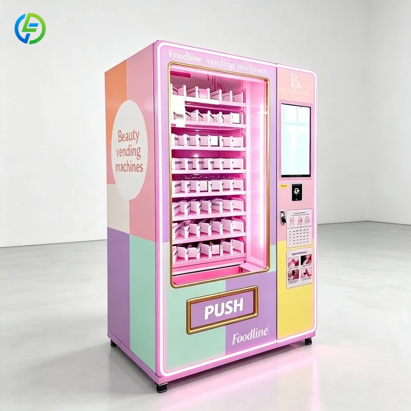 Multi Spirals or Single Vending Machine with Many Selection Outdoor Vending Machine for Hair and Eyelash FL Customized