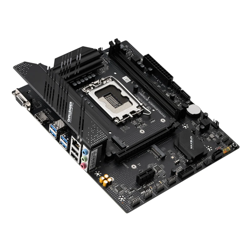 MAXSUN B760M Motherboard Socket LGA1700 For 14th 13th 12th Gen Processors DDR4 SATA3 M.2 M-ATX Supports CPU 12400 12700 13600K/F