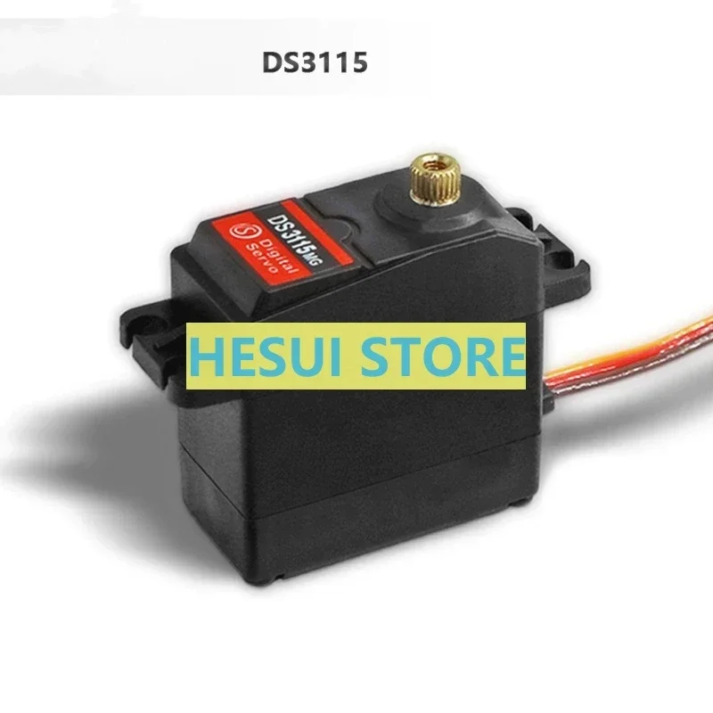 20kg robot model large torque 30kg metal digital steering gear 60kg large Angle controllable head aerial photography
