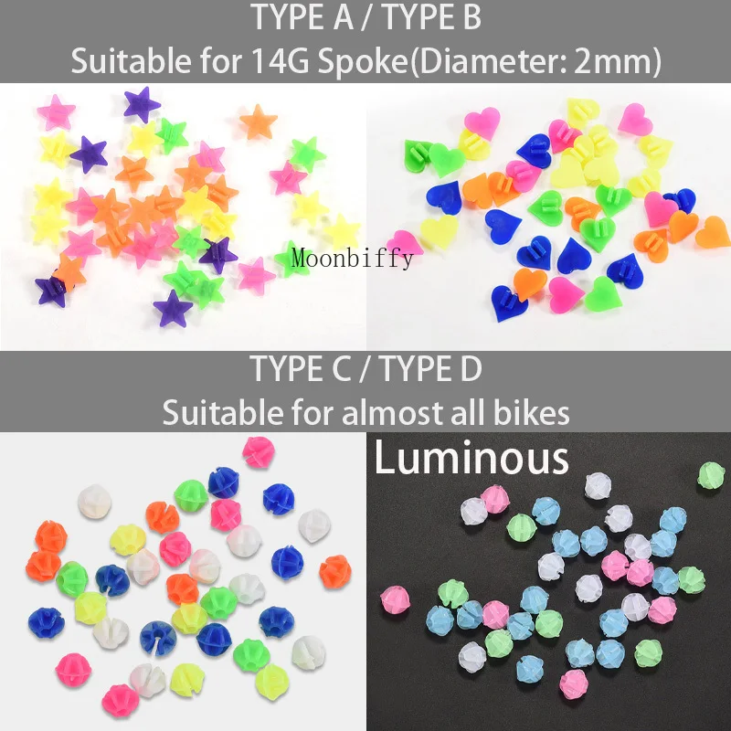 36PCS Colorful Decorations Clips for Kids Bike Multi Color Plastic Bicycle Wheel Spoke Beads Children Kid Gifts Bike Accessories