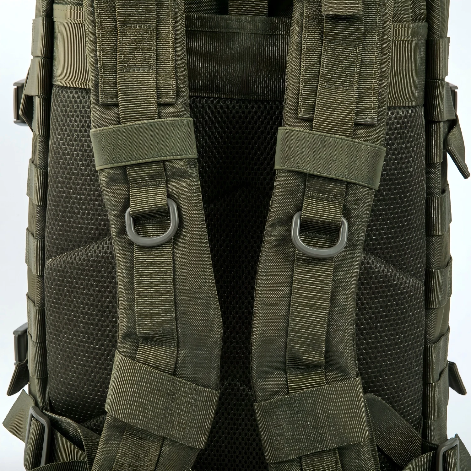 45L Tactical Travel Backpack Molle Large Capacity Multi Pocket Storage Bag Durable Wear Resistant Camping Hiking Trekking Bushcraft Daypack Heavy Duty Rucksack For Men Women Business Trips Mountain Climbing Daily Commute Luggage Bag