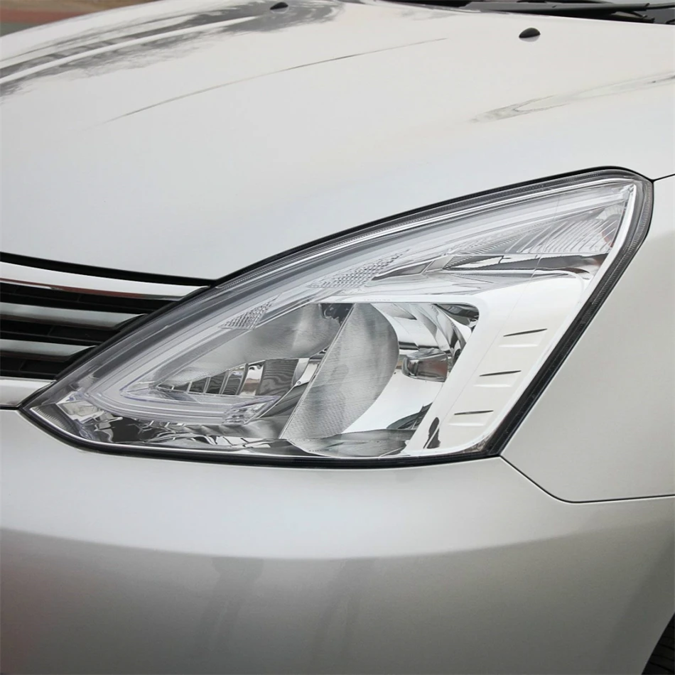 For Nissan Livina 2013 2014 2015 Auto Accessory Shade Headlight Headlights Glass Car Front Headlight Lens Cover Lights Shell
