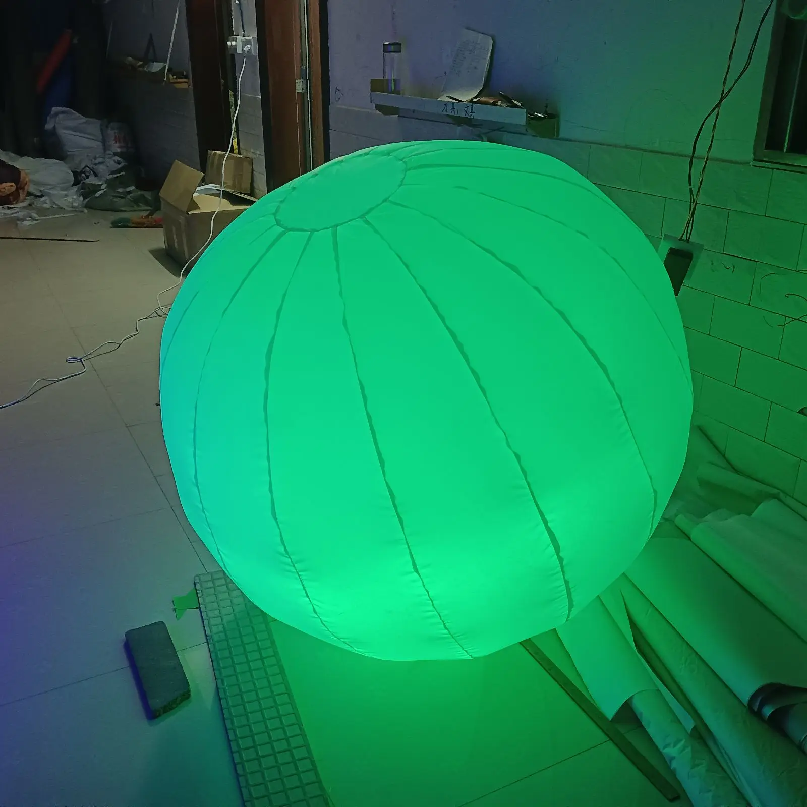 Colorful LED Lighting Inflatable Round Ball