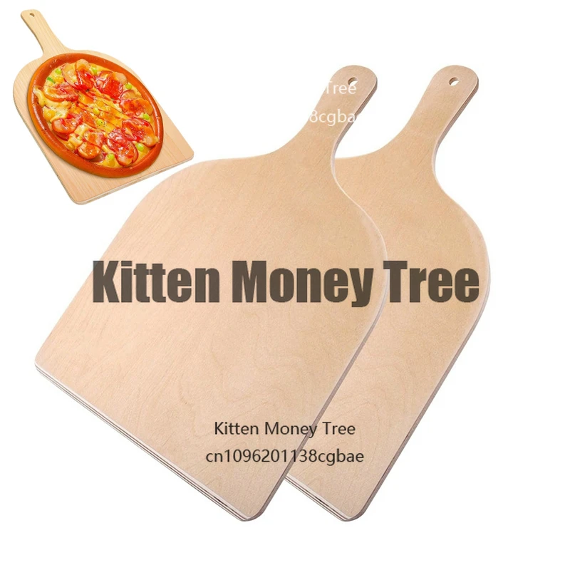 

1/2/5PCS Wooden Pizza Serving Plate Bread Tray Portable Pizza Shovel Kitchen Tool Pizza Tray Plate Bakeware Pastry Tools