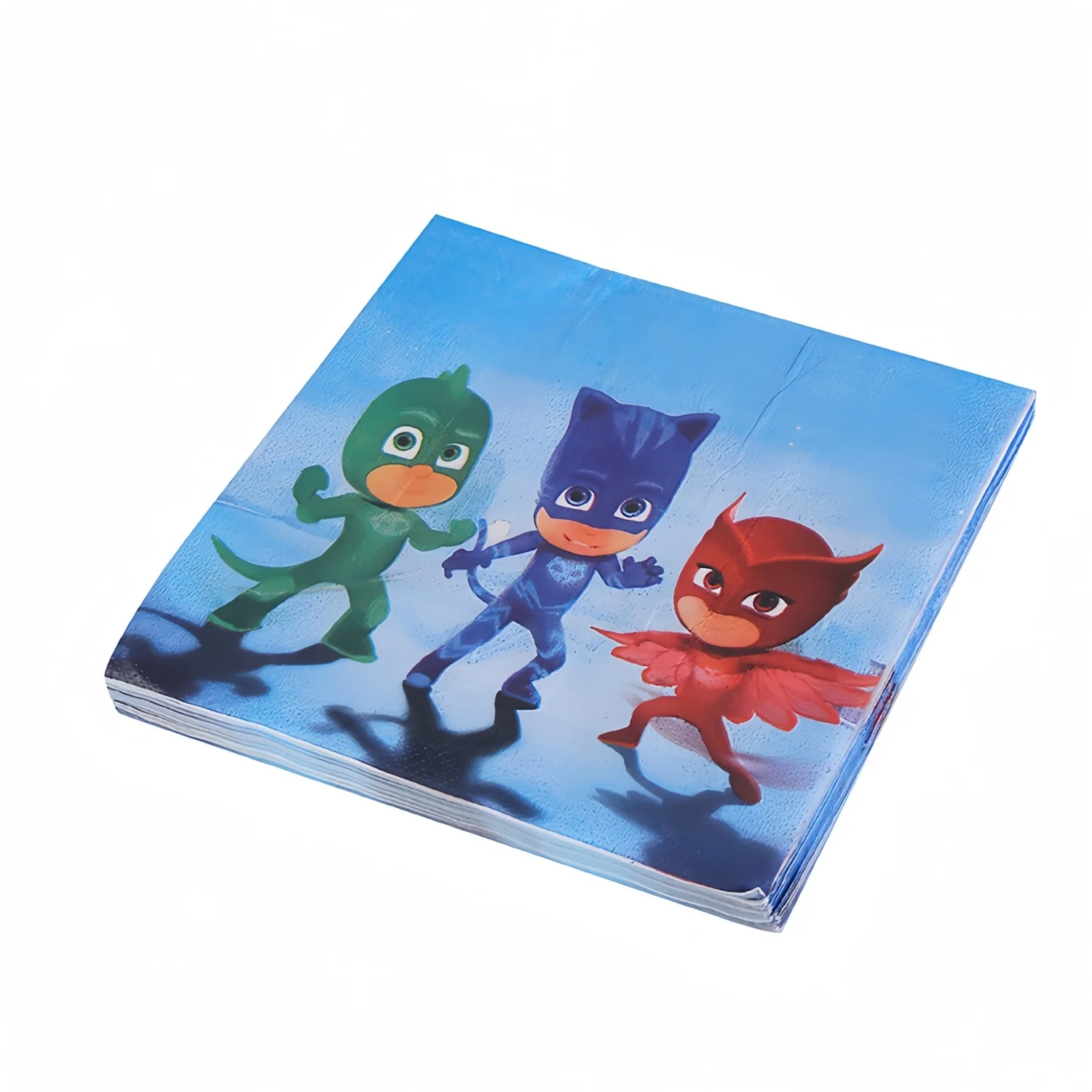 

PJ MASKS Birthday Napkins Happy Birthday Decor PJ Masks Disposable Paper Towel Poke Ball Tissue Kids Favors Gifts Party Supplies