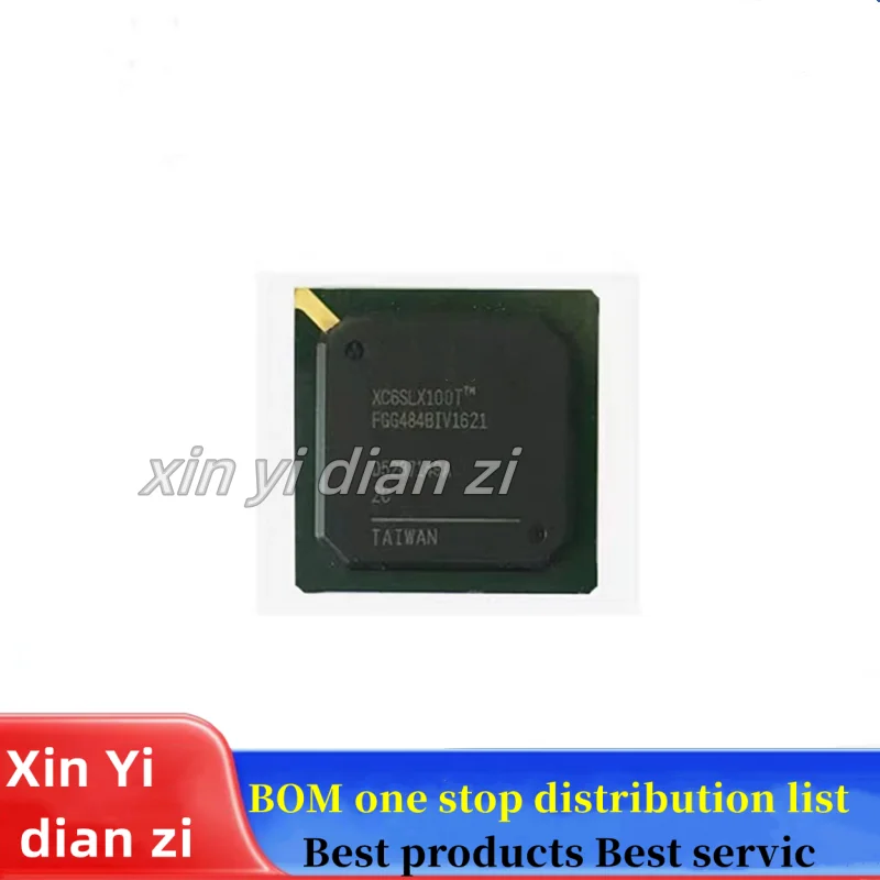 

1pcs/lot XC6SLX100T-2FGG484C XC6SLX100 BGA ic chips in stock