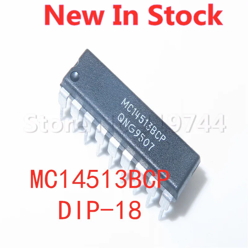 5PCS/LOT MC14513BCP MC14513 DIP-18 Driver Decoding IC In Stock NEW Original IC