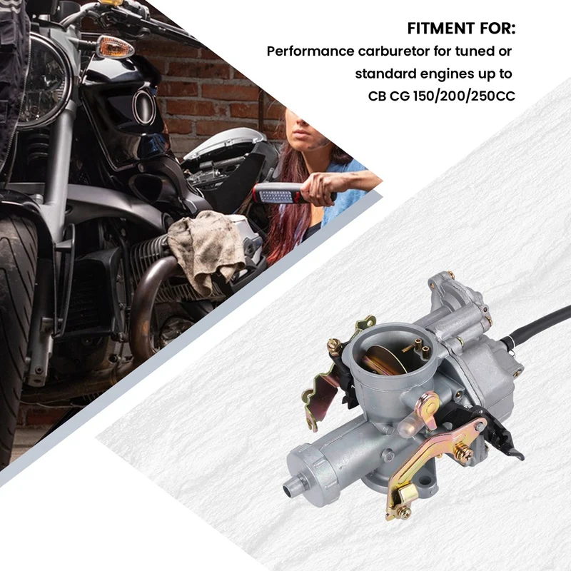 A22F-PZ30 30 مللي متر المكربن تسريع مضخة سباق ل 200Cc 250Cc ل Keihin ABM IRBIS TTR 250 مع كابل خنق #4