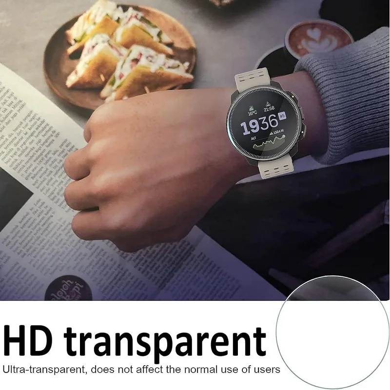 5PCS Smart Watch Screen Protector for SUUNTO SPARTAN SPORT WRIST HR Tempered Glass Anti-Scratch Protective Film