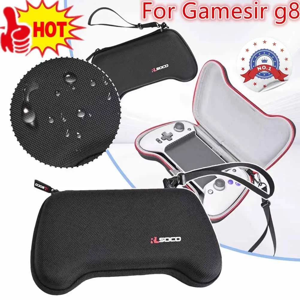 

1pc Game Controller Storage Bag For Gamesir G8 EVA Hard Case Protective Carrying Storage Bag Anti-fall Game Accessaries