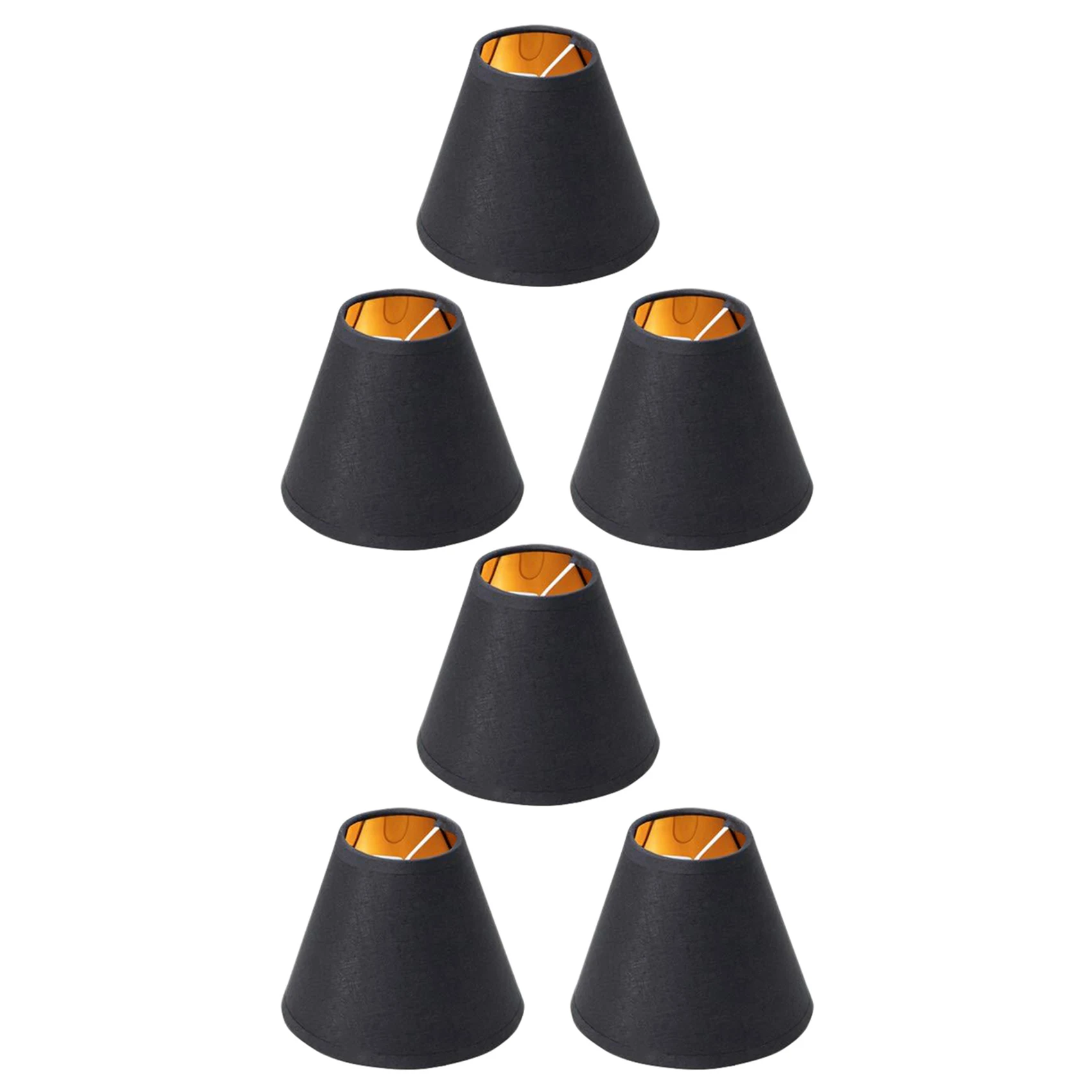 AB42-6X Small Lamp Shade Chandelier Shade Small Lamp Shade Clip For Candelabra Bulbs Table Chandelier Wall Lamp