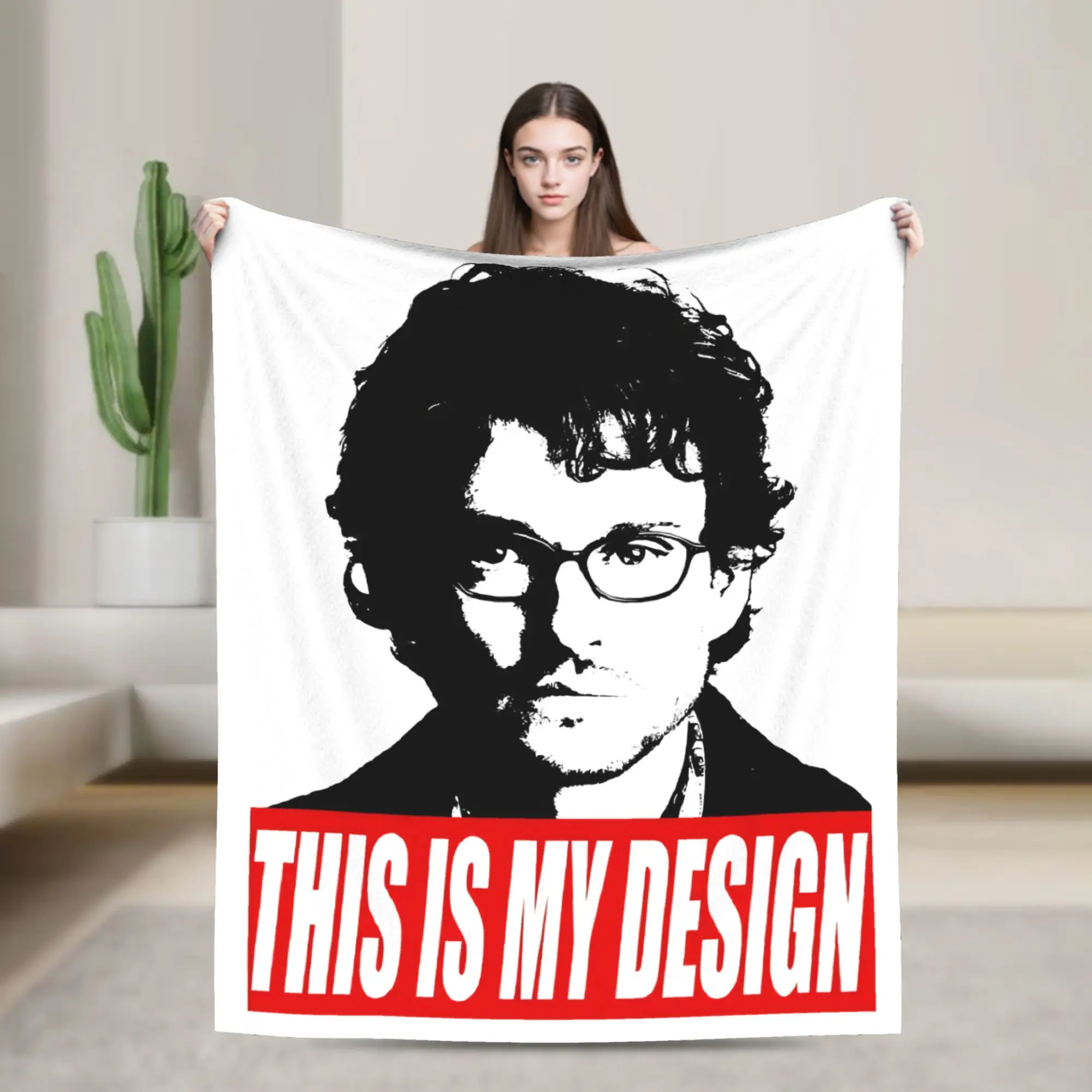 

Hannibal Horror Fleece Throw Blankets Blanket for Sofa Office Lightweight Thin Bed Rug,