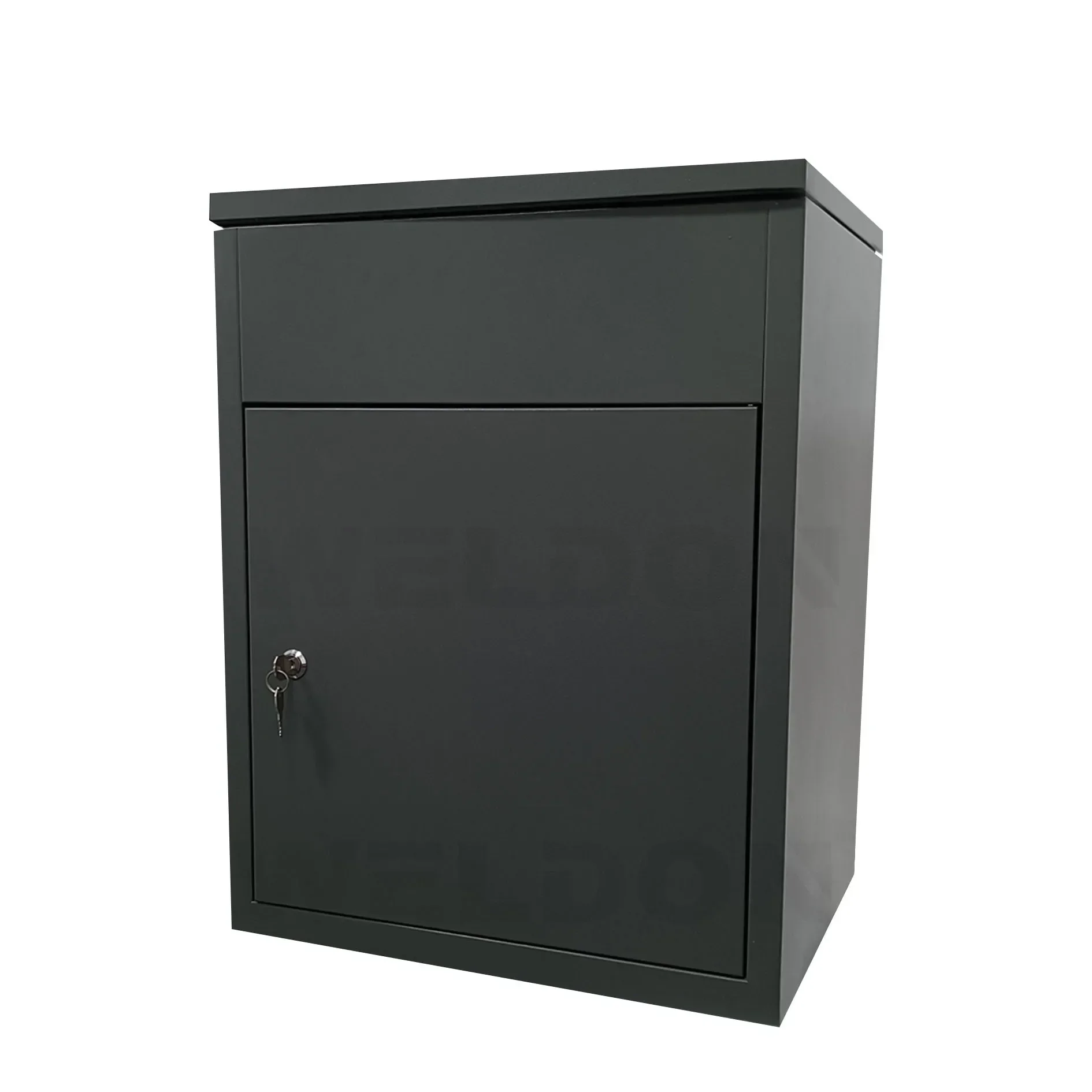 Mailbox Parcel Drop Box Garden Waterproof Package Delivery Box fast