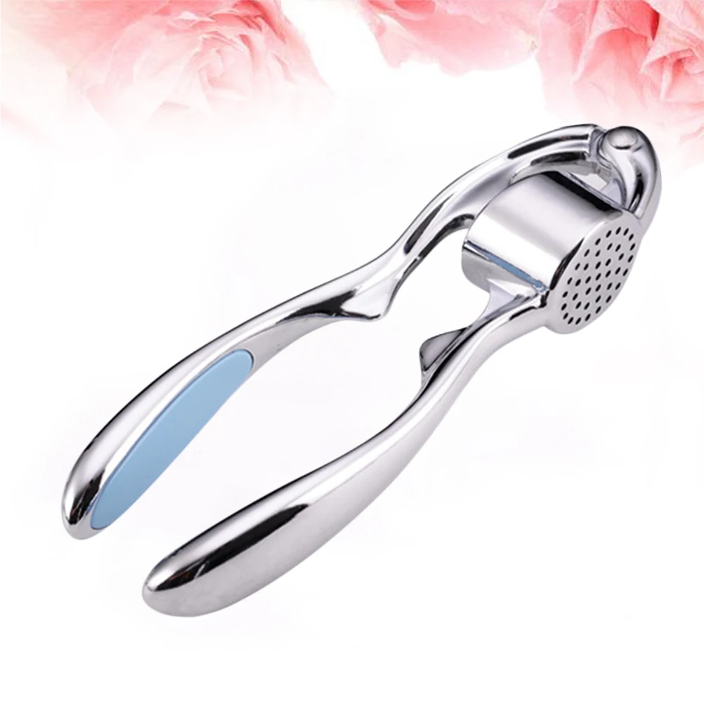 

Garlic Press No Need to Peel Squeezer Machine Stainless Steel Manual Crusher Mincer