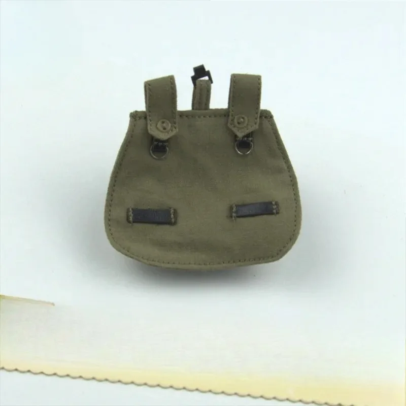 Modischer olivgrüner Rucksack im Maßstab 1:6, Brottasche, Umhängetasche, Zubehörmodell, passend für 12-Zoll-Soldaten-Actionfiguren-Körperpuppen – Detail 3