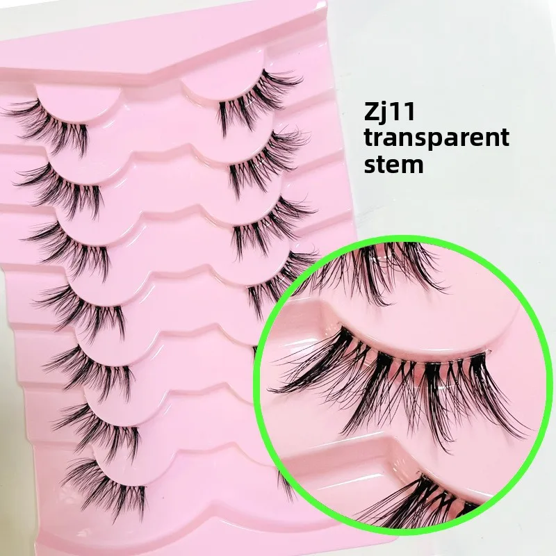 2025 wysokiej jakości sztuczne rzęsy z włókna 3D bardzo długie i grube źródło bezpośrednie dostawy fabryczne idealne do makijażu koreańskiego