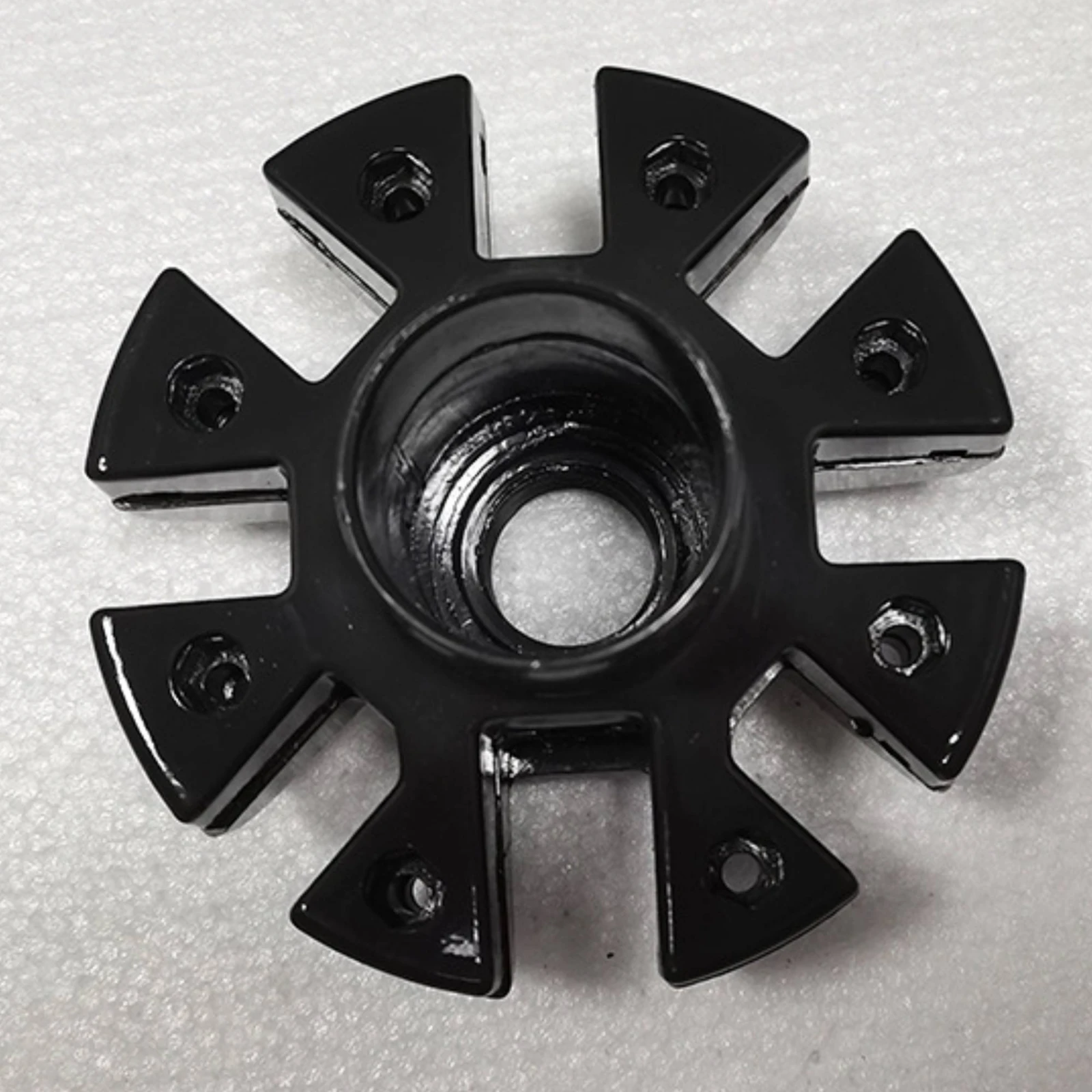 Umbrella Upper Tray Replacement Part Round Plastic Socket Tray Umbrella Support Plate Black