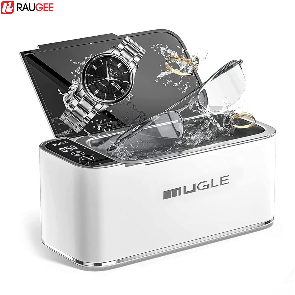 

Ultrasonic Cleaner Ultrasonic Glasses Cleaner Ultrasound Washing Machine 46kHZ High Frequency Ultrasonic Jewelry Cleanser Bath