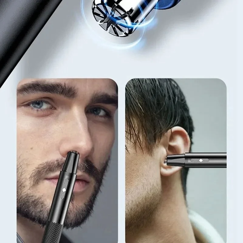 Electric Nose Hair Trimmer For Men USB Rechargeable Ear Nose Hair Trimmer Professional Trimming Tool Nose Hair Trimmer