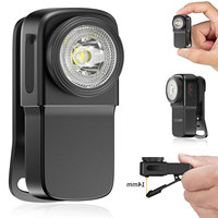 SD1 Type-C Rechargeable EDC Flashlight 400Lumens, Bulit-In Battery Clip-on Light LPX6 Waterproof with Magnetic Tail for Outdoor