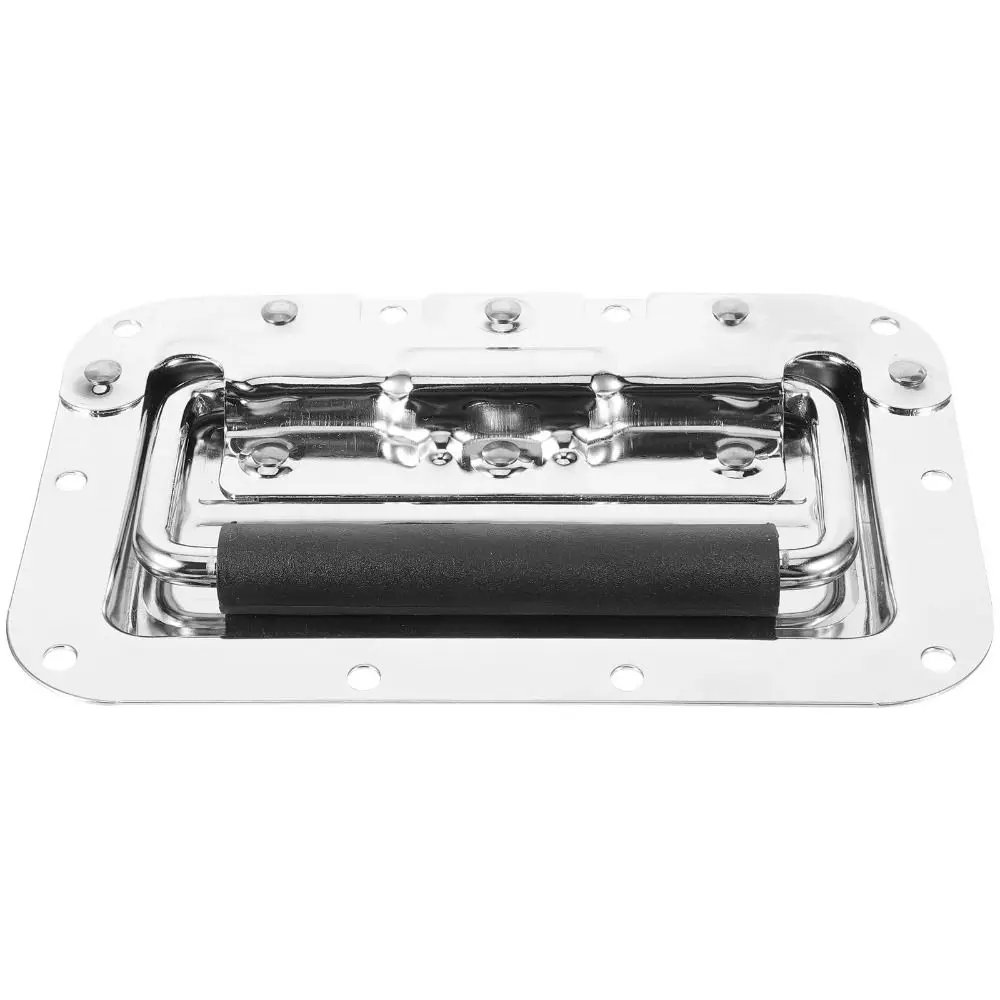 4Pcs Spring Loaded Butterfly Twist Lock Buckle Recessed Mount Security Lock Air Box Lock Anti-corrosion Alloy Flight Case Lock
