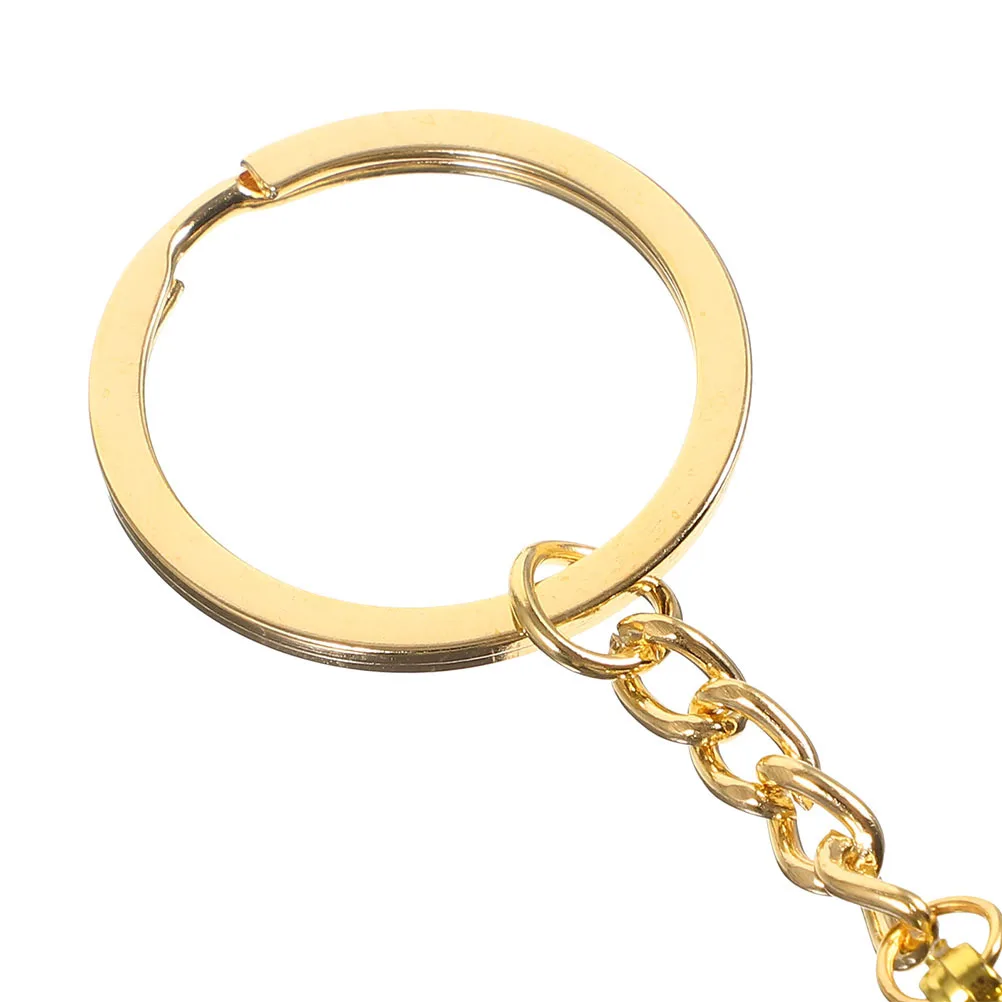 2 قطعة زجاجات عطر زجاجية شفافة قابلة لإعادة الملء سلسلة مفاتيح مانعة للتسرب حجم السفر حامل زيت عطري صغير محمول صغير #2