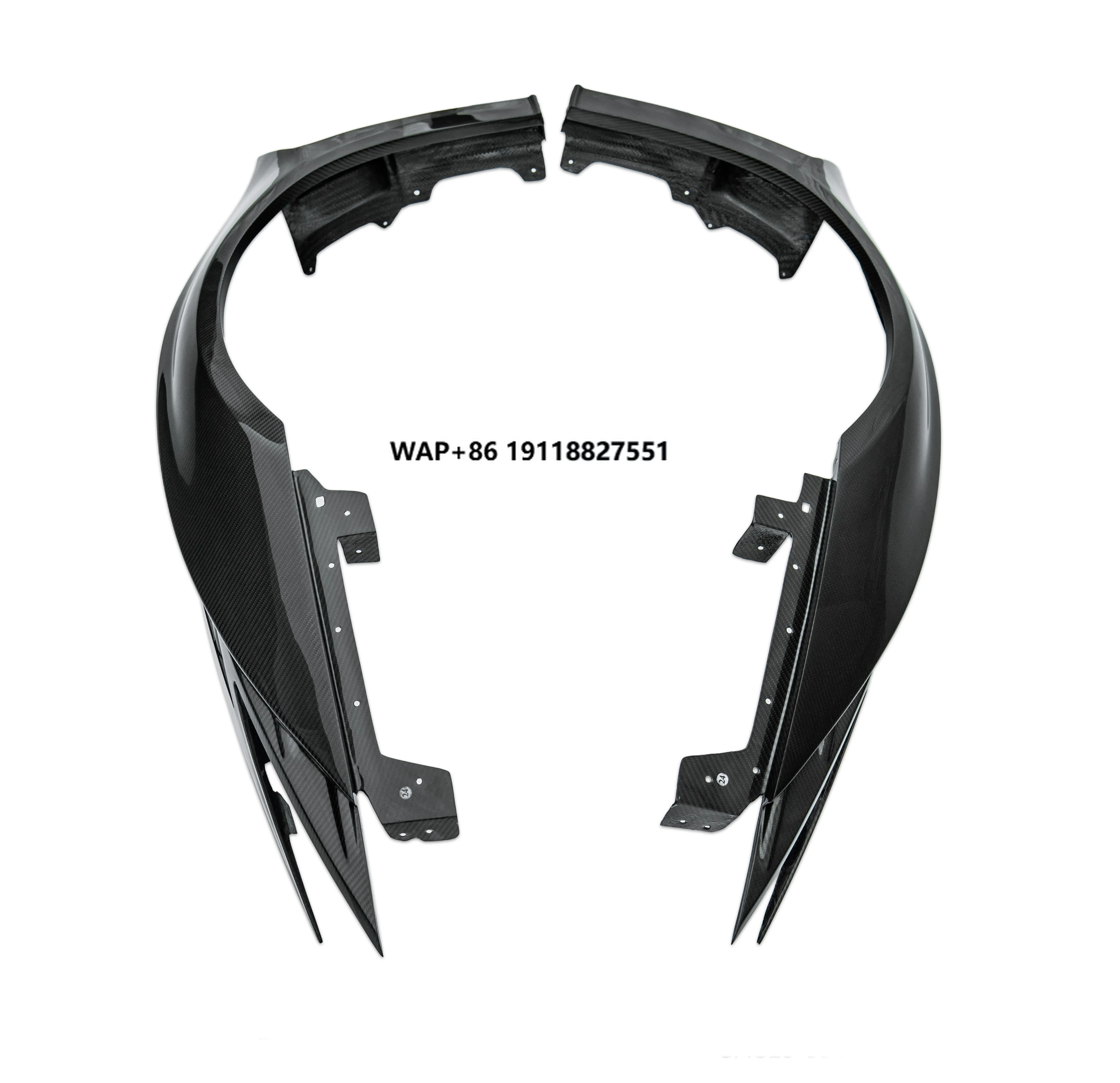 2012+ Front Fender for  Aventador  Carbon Fiber Louver Fender for  LP700 LP720 LP740 LP750 SV SVJ