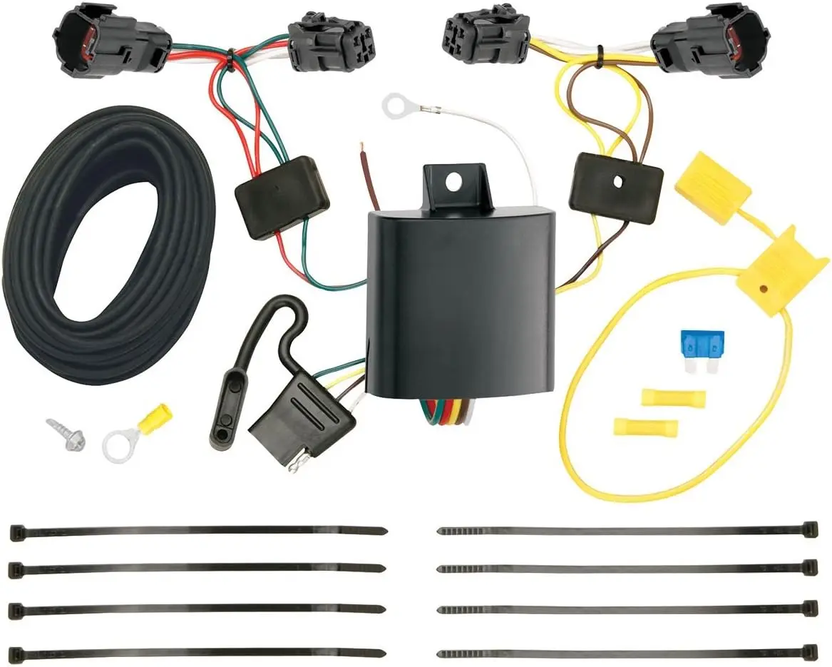 

118583 T-One Connector Assembly with Upgraded Circuit Protected ModuLite HD Module , Black