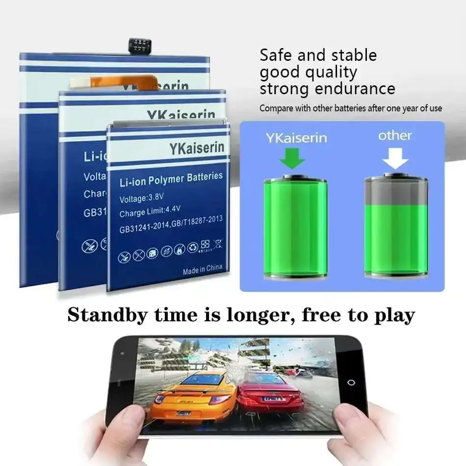 لـ ZTE BV0720/For ZTE Blade A2/For ZTE Blade V7 Lite ثنائي الشريحة Li3825T43P3h 736037   بطارية الهاتف المحمول 5800 مللي أمبير #6